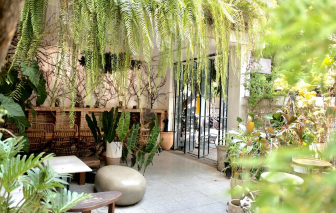 5 quán cà phê đẹp, nhiều cây xanh ở TPHCM để trốn nắng