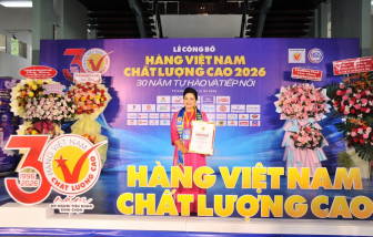 Vedan lần thứ 20 được vinh danh “Hàng Việt Nam chất lượng cao”  năm 2026