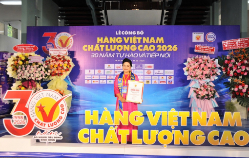 Vedan lần thứ 20 được vinh danh “Hàng Việt Nam chất lượng cao”  năm 2026