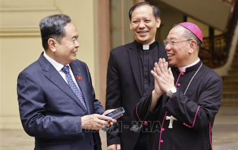Chủ tịch Quốc hội Trần Thanh Mẫn: Đảng và Nhà nước đánh giá cao đóng góp của đồng bào Công giáo