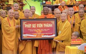 Hòa thượng Thích Lệ Trang tiếp tục được suy cử làm Trưởng ban Trị sự Giáo hội Phật giáo Việt Nam TPHCM