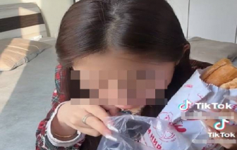 Nữ TikToker triệu follow chê bánh mì, cộng đồng mạng dậy sóng