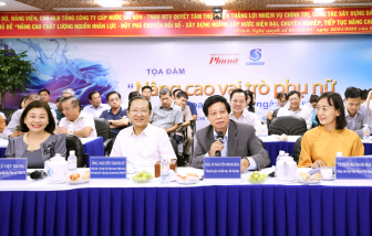 Tạo môi trường để phụ nữ ngành nước lên tiếng