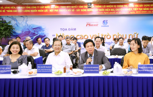 Tạo môi trường để phụ nữ ngành nước lên tiếng