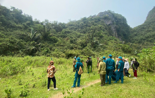 Hàng trăm người cùng tìm kiếm thợ điêu khắc đá mất tích