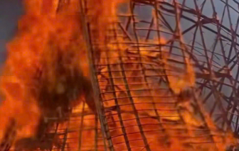 Nhà rông người Ba Na ở Quảng Ngãi bị thiêu rụi do nhóm trẻ nghịch bật lửa