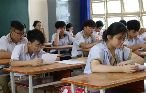 Học sinh lớp Chín đăng ký nguyện vọng lớp Mười từ ngày 24/4