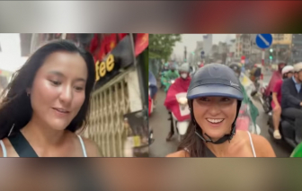 Cà phê đường tàu và xe ôm Hà Nội được ngôi sao pickleball Anna Bright quảng bá