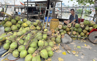 Nắng nóng, nhu cầu mua nước ép, nước giải khát vẫn không tăng