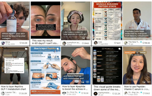 Trẻ đẹp nhờ tiêm peptide: Bạn có phải là 'chuột bạch' trong cuộc đua?