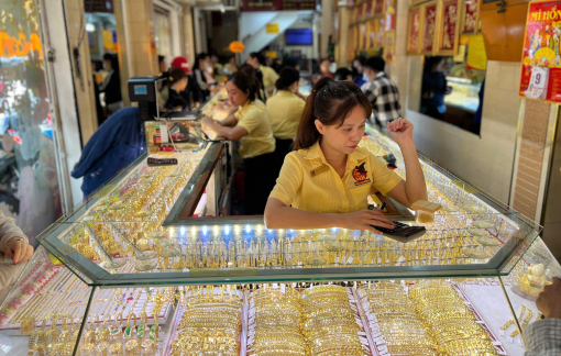 Giá vàng tăng trở lại