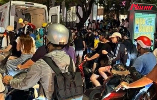 Hiện trường nữ tài xế bị hành hung ở Hà Nội, gục tại chỗ