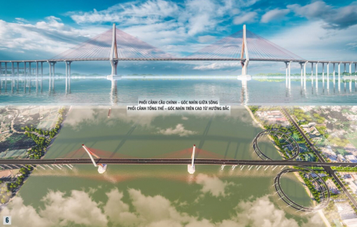 Lộ diện nút giao vòng xoắn 2 tầng độc đáo của cầu Phú Mỹ 2
