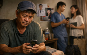 Đau lòng khi con quá vô tình