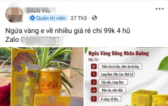 Bác sĩ cảnh báo thần dược 'khỏi nấm sau 3 ngày', 'kem gia truyền 3 đời'