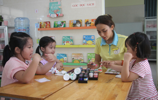 Lần đầu bổ sung năng lực số, ngoại ngữ và tự học với giáo viên mầm non