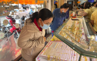 Giá vàng tăng 1,5 triệu đồng/lượng