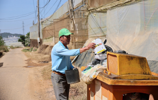 Không được thu gom, bao bì thuốc bảo vệ thực vật đang âm thầm hủy hoại môi trường