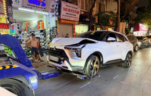 Kết quả kiểm tra nồng độ cồn của nữ tài xế gây tai nạn liên hoàn ở Hà Nội