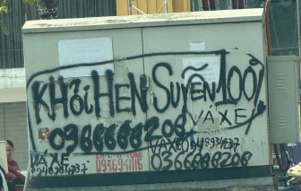 Bắt đối tượng xịt sơn quảng cáo “100% khỏi hen suyễn”, bán thuốc giả