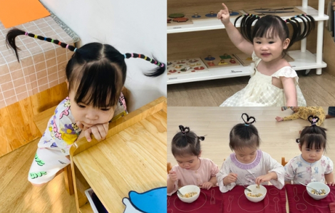 Cô giáo mầm non kiêm nhà tạo mẫu tóc, dân mạng bật cười vì quá ngộ nghĩnh