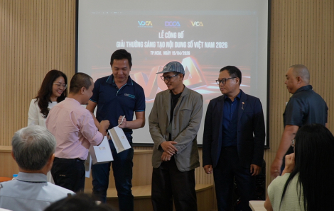 Công bố Giải thưởng Sáng tạo Nội dung số Việt Nam 2026