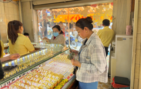 Giá vàng tăng thêm 2,5 triệu đồng/lượng