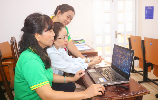 Chi hội Phụ nữ Sáng tạo số - nét mới trong phong trào phụ nữ phường Trung Mỹ Tây