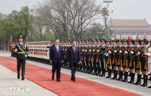 Tổng Bí thư, Chủ tịch Trung Quốc Tập Cận Bình chủ trì Lễ đón chính thức Tổng Bí thư, Chủ tịch nước Tô Lâm