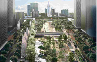 Trung tâm hành chính và quảng trường TPHCM sẽ có vốn đầu tư gần 30.000 tỉ đồng