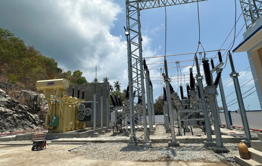 EVNSPC đóng điện, vận hành Trạm biến áp 110kV Lại Sơn