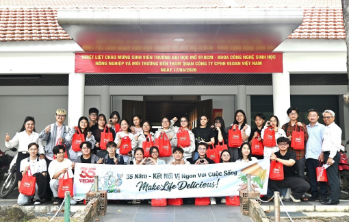 Vedan Việt Nam đón 2 đoàn sinh viên đến tham quan công ty