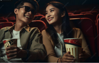 Đi xem phim với bạn khác giới mặc nhiên phải đụng chạm?