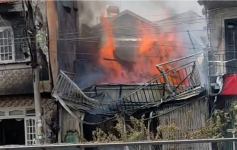 Đà Lạt: Cháy nhà giữa khu dân cư đông đúc