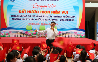 Thắp lửa yêu nước cho học sinh tiểu học bằng những giai điệu lịch sử