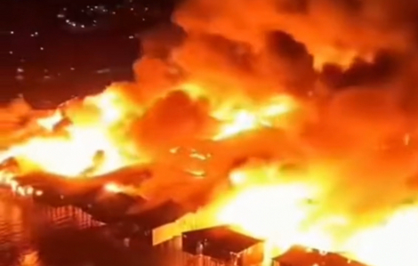 Hỏa hoạn, hơn 1000 ngôi nhà ven biển Malaysia cháy rụi