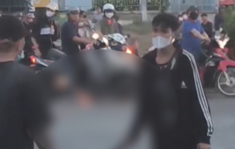 Tạm giữ 4 đối tượng gây rối trật tự công cộng tại Khu công nghiệp Sóng Thần 2