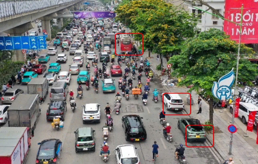 Camera AI tăng cường 'soi' ô tô dừng đỗ sai quy định