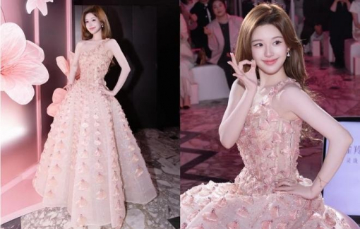 Đầm bông điệu đà - bí kíp giúp Triệu Lộ Tư tạo hình ảnh ngọt ngào và thu hút