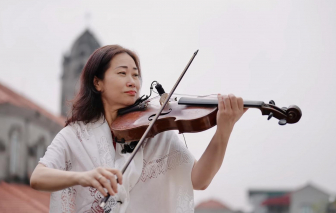 Nghệ sĩ viola quốc tế Nguyệt Thu giới thiệu dự án âm nhạc di sản