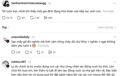Tranh cãi quanh ý kiến 'nghèo còn đẻ nhiều': Dân mạng rần rần bày tỏ quan điểm
