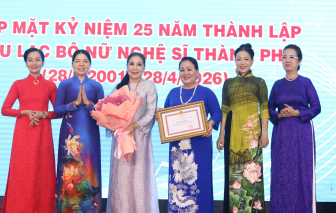 CLB Nữ nghệ sĩ TPHCM và hành trình 25 năm bền bỉ, nghĩa tình