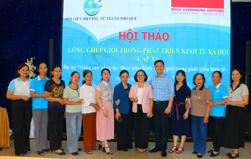 Lồng ghép giới trong phát triển kinh tế xã hội ở TP Huế