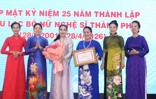 CLB Nữ nghệ sĩ TPHCM và hành trình 25 năm bền bỉ, nghĩa tình