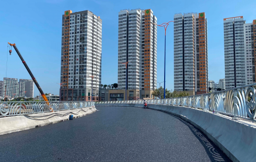 Cầu vượt N3 tại nút giao An Phú sẵn sàng thông xe ngày 30/4