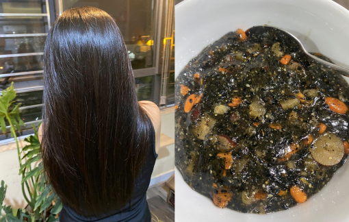 Chia sẻ bí quyết làm đẹp: Chỉ nhờ nguyên liệu trong bếp, mái tóc người phụ nữ U50 chuyển từ bạc sang đen