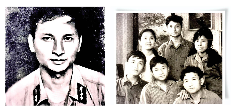 Lê Trí Dũng ngày nhập ngũ