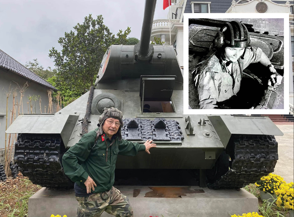 Chiến sĩ tăng thiết giáp Lê Trí Dũng ngày ấy và bây giờ