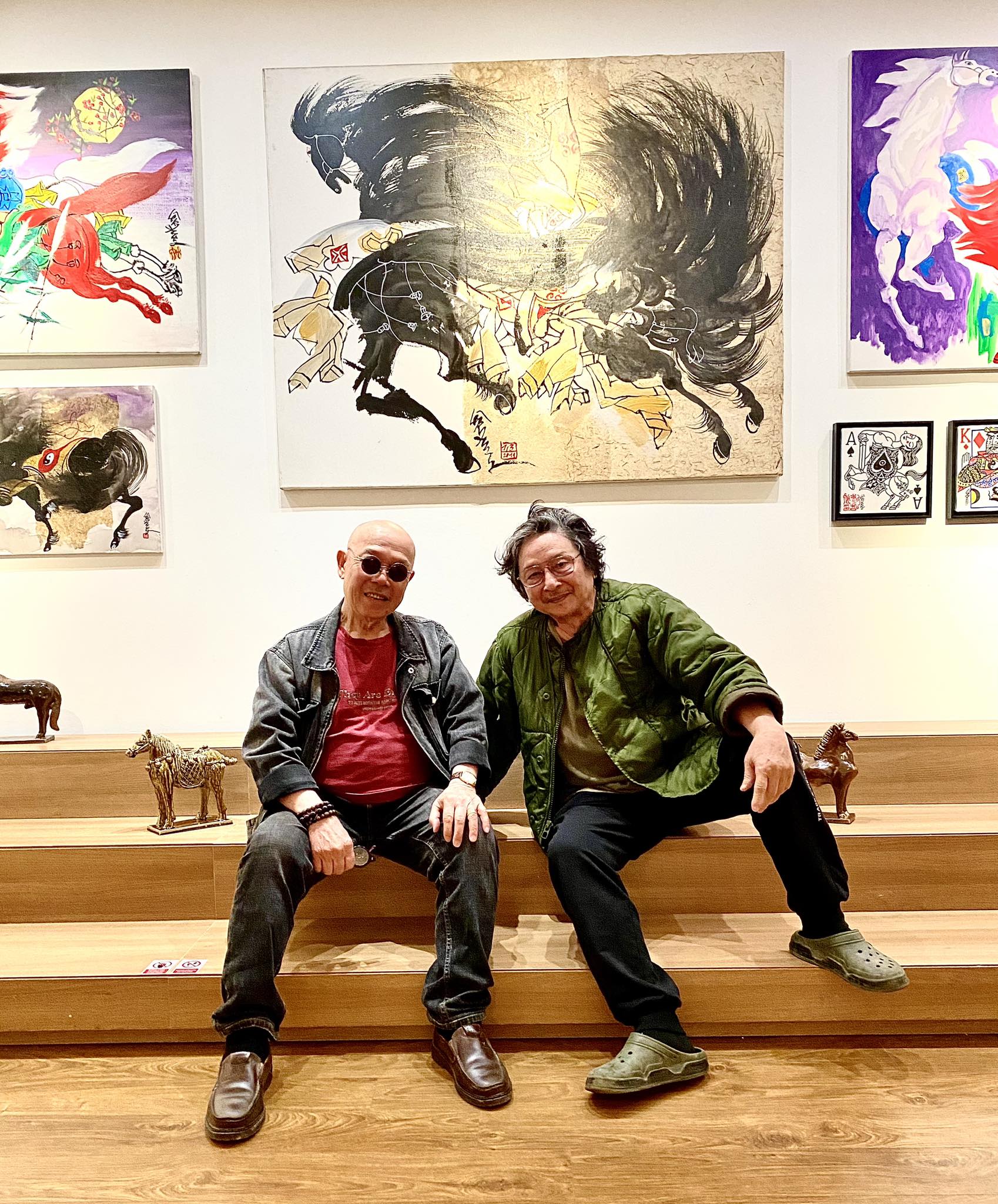 với họa sĩ Thành Chương