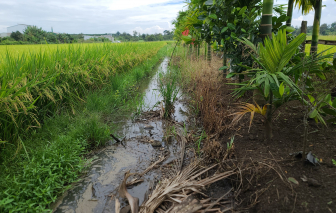 Xây kênh hơn 20 tỉ rồi bỏ hoang, nay đề xuất cấp kinh phí để lấp lại